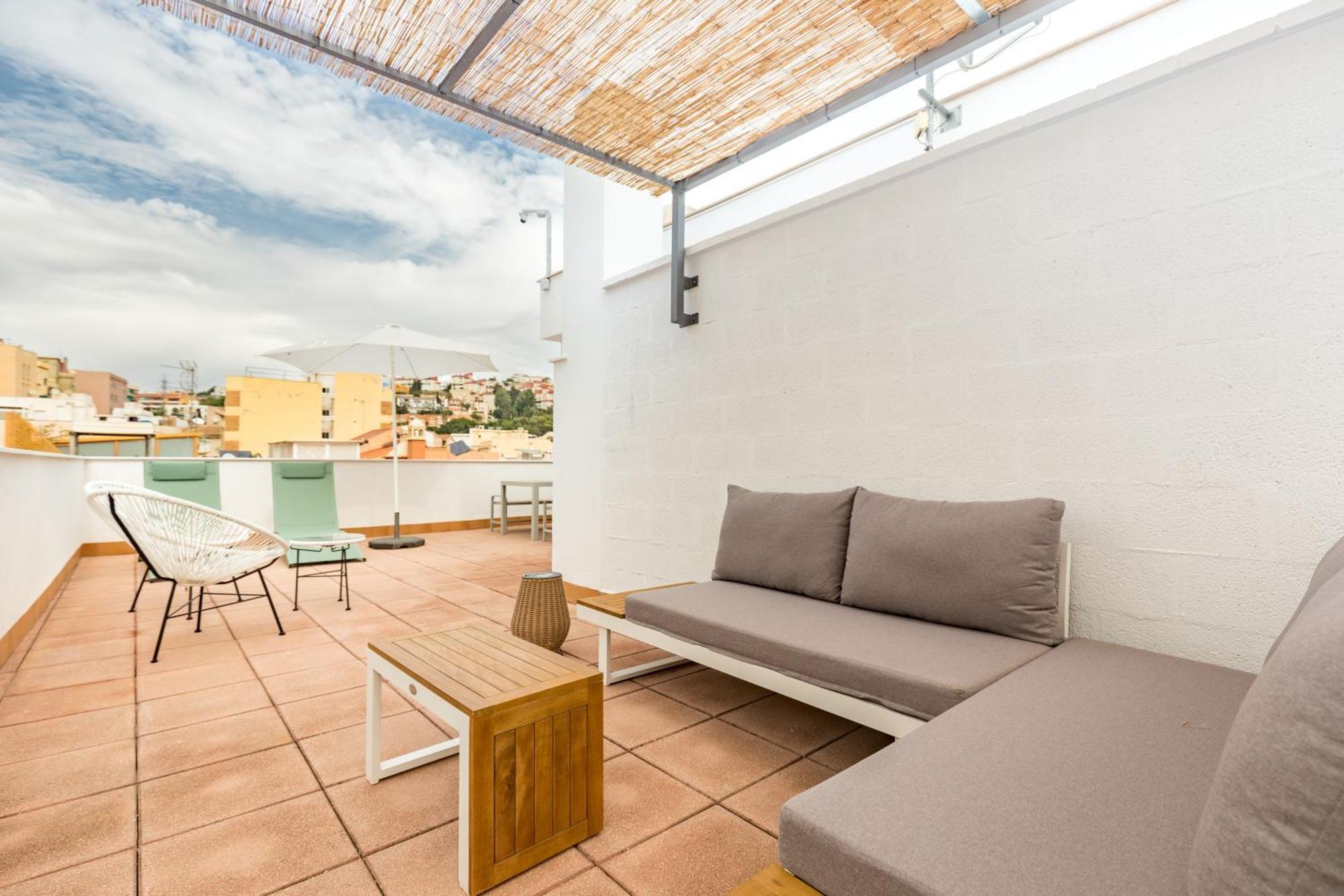 Teatro Suites Malaga City Flat Exterior foto